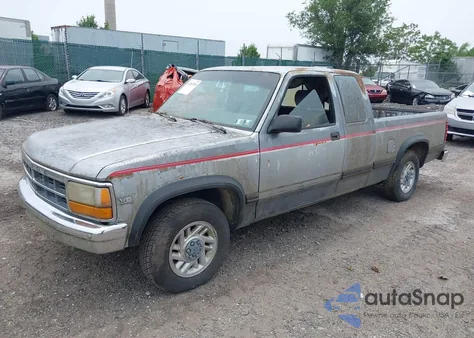 1992 Dodge Dakota из США, поврежденный, VIN 1B7FL23X1NS640431